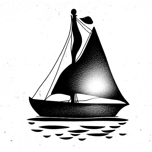 Sailboat With Message In A Bottle With Words Grace And Faith