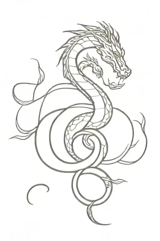 Anaconda Coiling Dragon