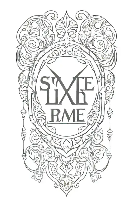 Name Tattoo Design Inspired