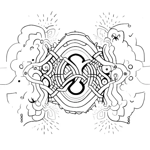 Simple Heartbeat Line Incroporating Dates May 22 1961 And Dec 6 2003