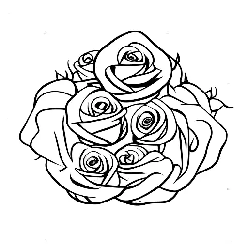 Skull And Roses