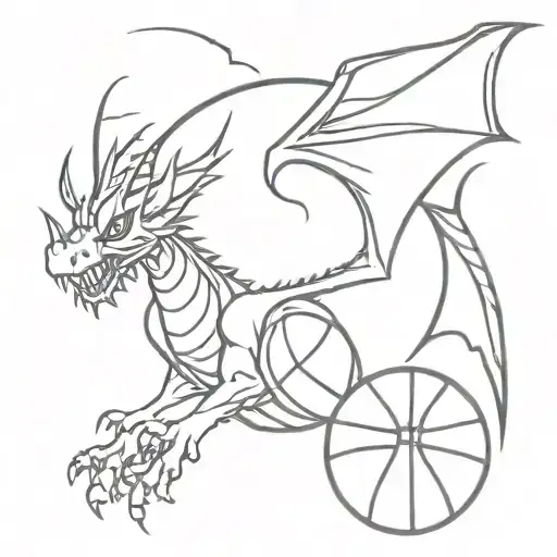 Basketball Dragon