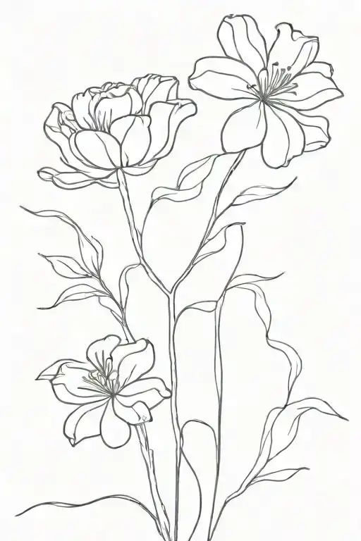 Anxiety With Flowers Growing