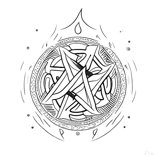 Fire And Ice Element Symbols