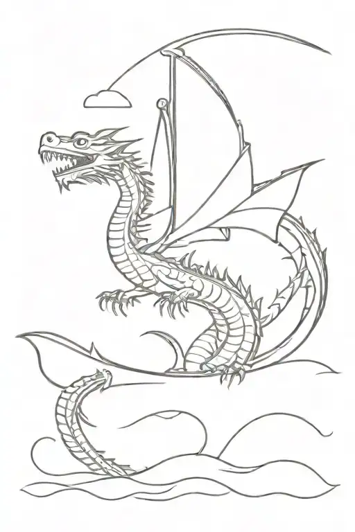 Dragon And Boat