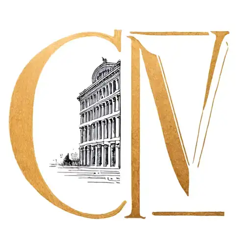 In Connection With The Building With The Letter C And The Roman Figure Iv