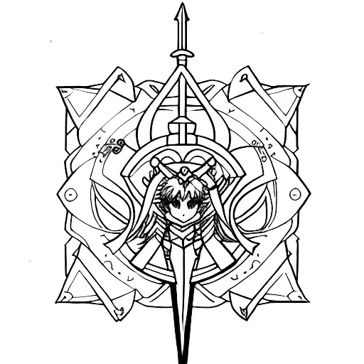 Sword Libra Scales Sailor Moon Kingdom Hearts