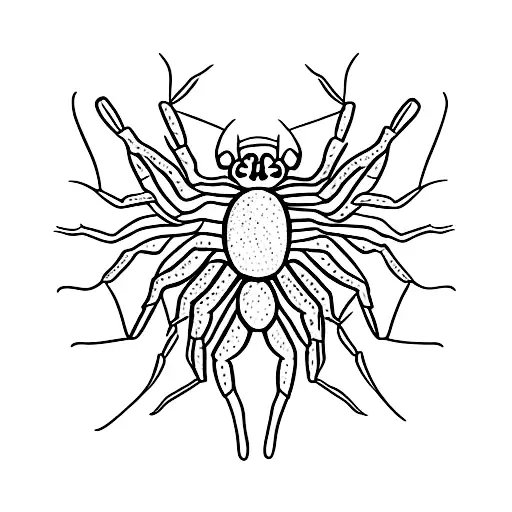 One Spider And Five Spider