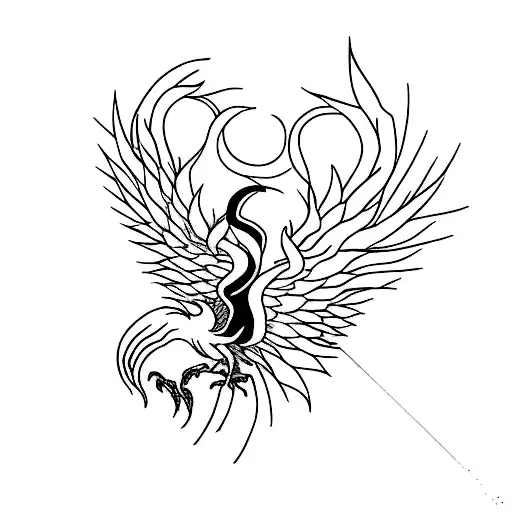 Breaking Heart With Phoenix In It