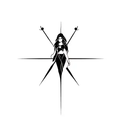 Warrior Woman Symbol