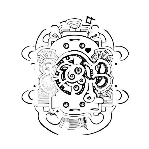 Matching Lock And Key Couple Tattoos That Shows Love