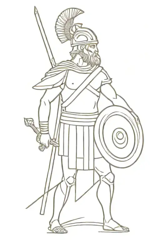 Ancient Greek Warrior