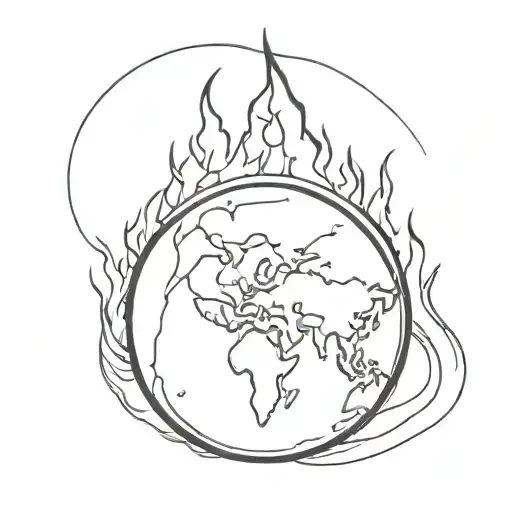 The Earth Is On Fire