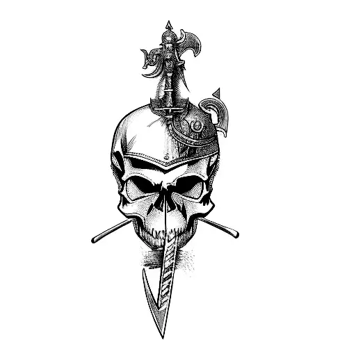 A Skull And A Sword