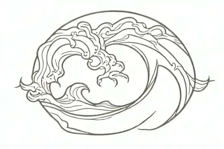 Ocean Wave This Too Shall Pass Written