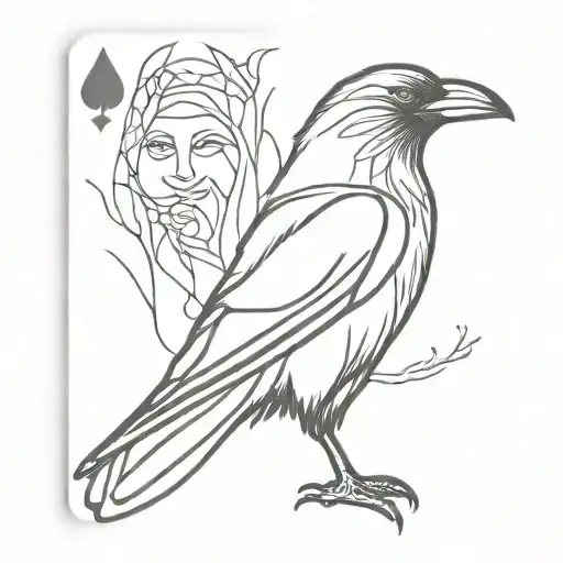 Raven Playing Cards