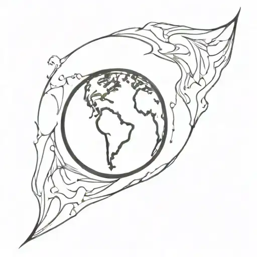 The Earth Is On Fire