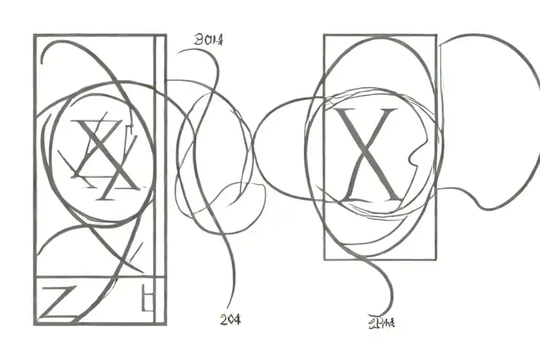 Roman Numerals For Years 2000 2002 And 2004
