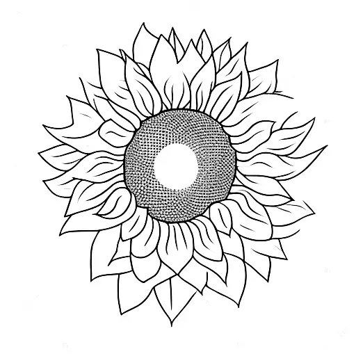 A Beautiful Sunflower Growing Through The Iconic Cambridge Skyline