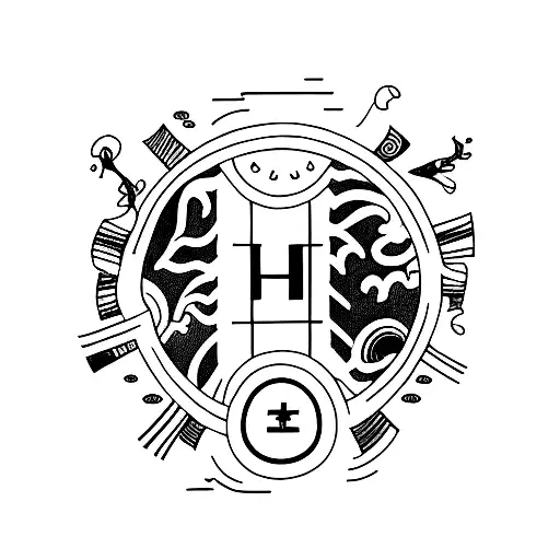 A Minimalist Tattoo Of A Semi-colon With The Word 'Hope' Incorporated Into The Design