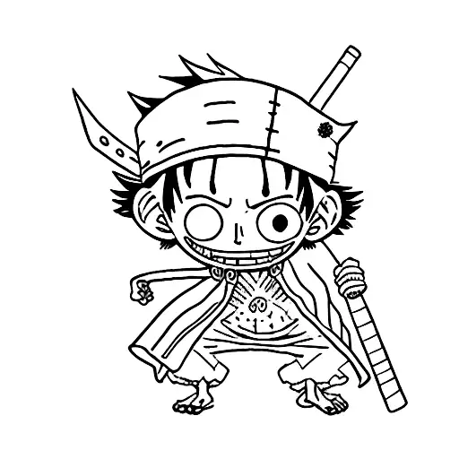 Luffy Zoro