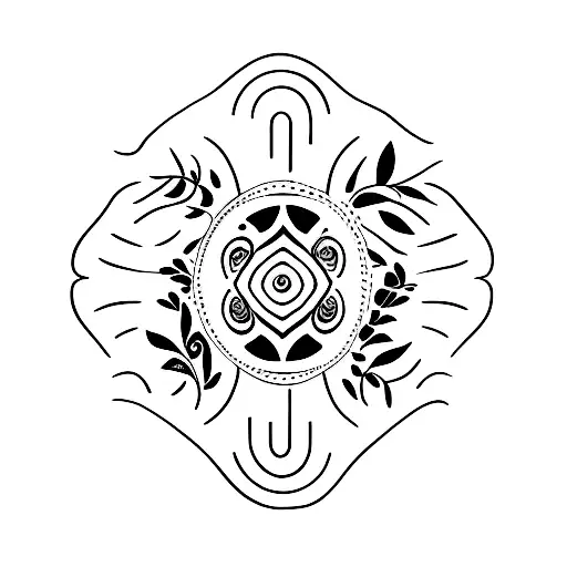 A Minimalist Tattoo Symbolizing The Love For Life's Unexpected Joys