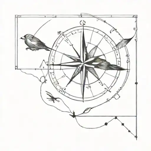 Bird And Compass