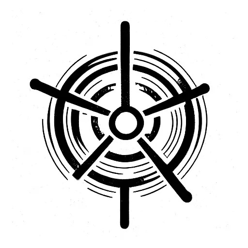 Steering Wheel With Music Symbol