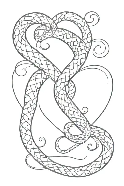 Heart And Snake