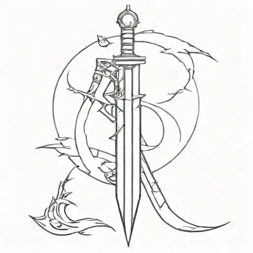 Buster Sword Final Fantasy 7 Symbols Growing Away