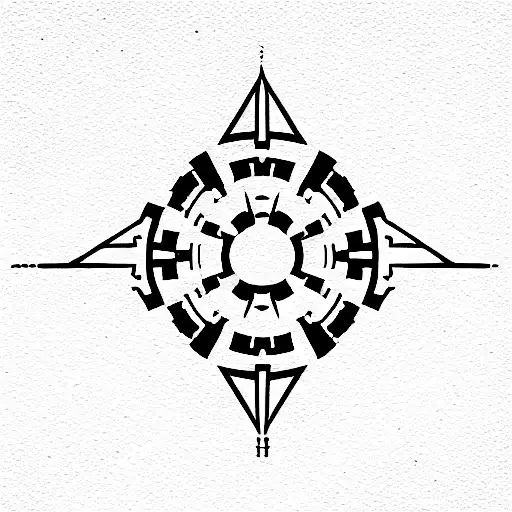 Star Wars With The Empire And Republic Symbol