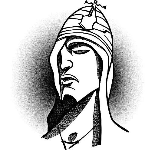 Hood Priest With Sword