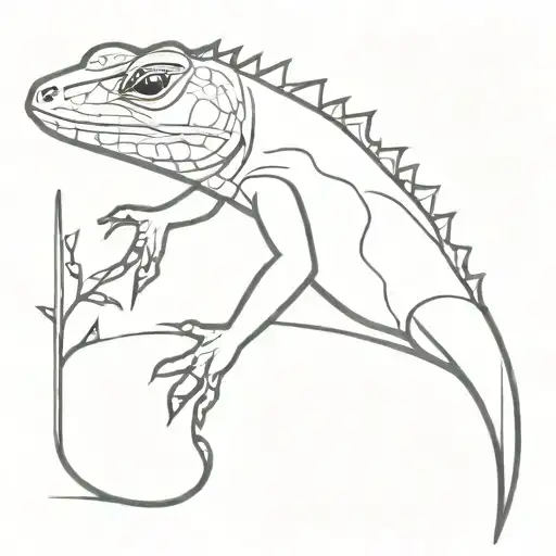 Lizard Line Work