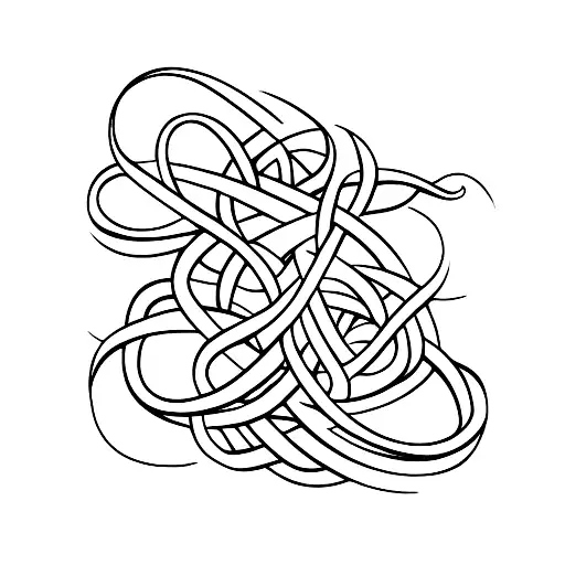 Cancer Ribbon With Vines