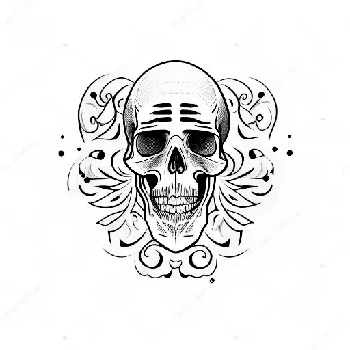 Hobie Brown Side Profile But Skull Design