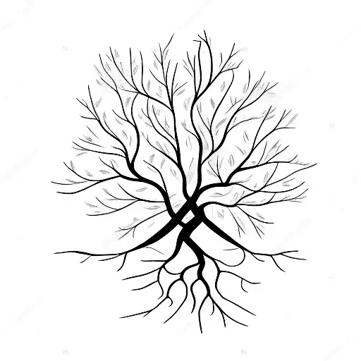 Tree And Symbol Of Peace