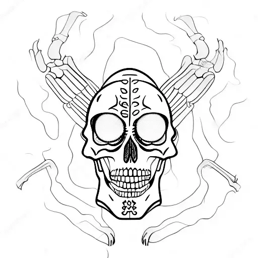 Blissfull Ingnorance Skeleton