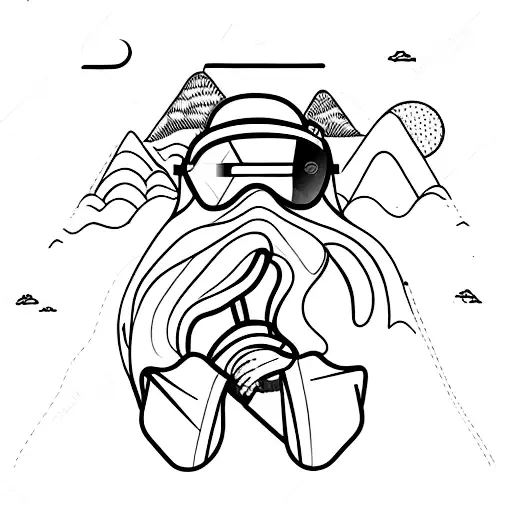 Mountains Biker Female Solo Traveller