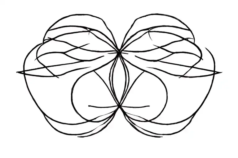 Something Unique Minimalist That Represents The Sign Of Gemini