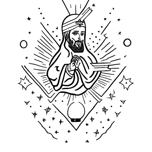 Jesus Driving An Astrovan That Is Primarily White With Red Accent