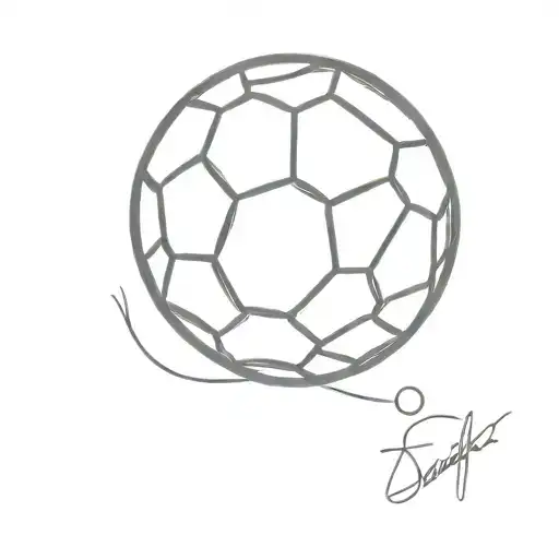 Sketchbook Soccer Ball For