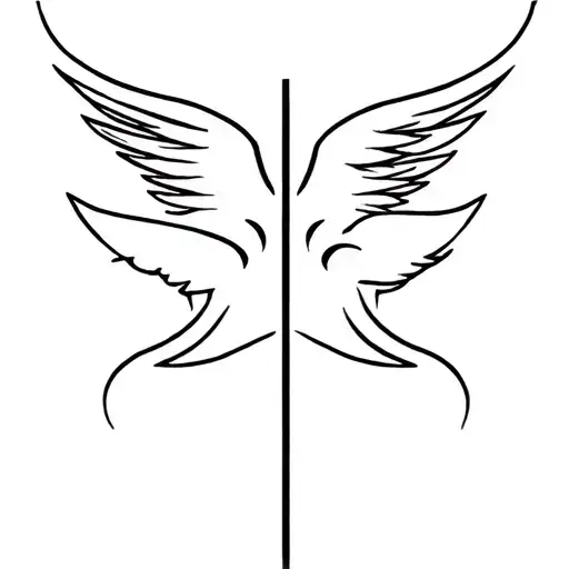 Angel And Demon Singel Face