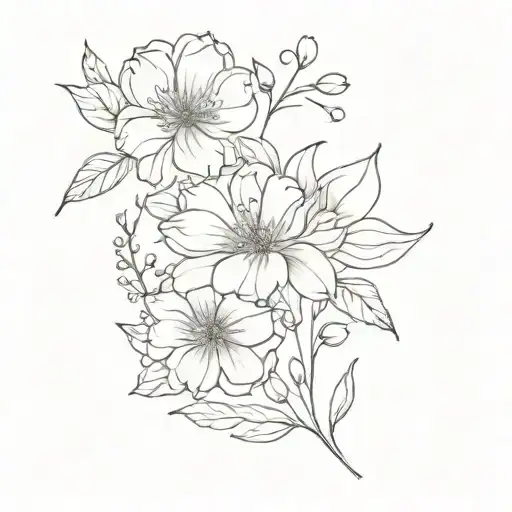 January And November Birth Flower