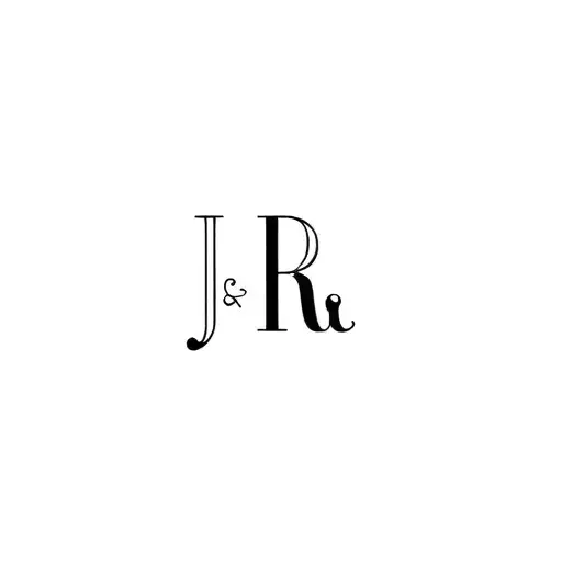 The Letters J R And K Put Together No Background