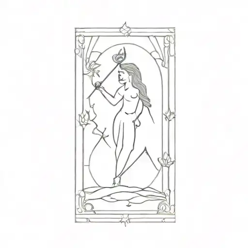 Stick Season Tarot Card