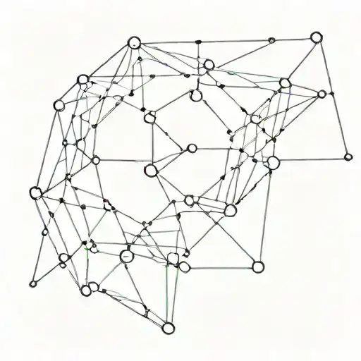 An Abstract Geometric Pattern Inspired By Soccer Field Lines