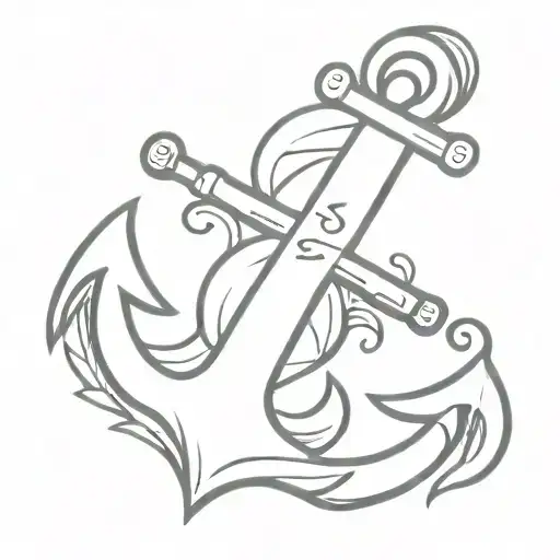 Feminine Christian Anchor