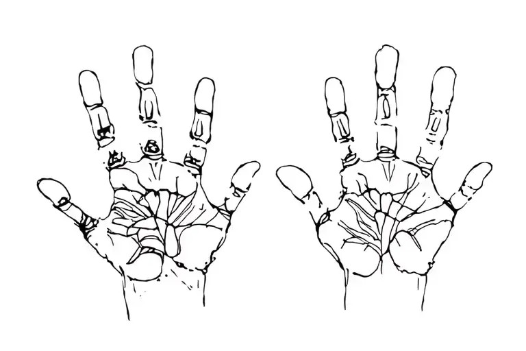 Handprint Of Dead Son