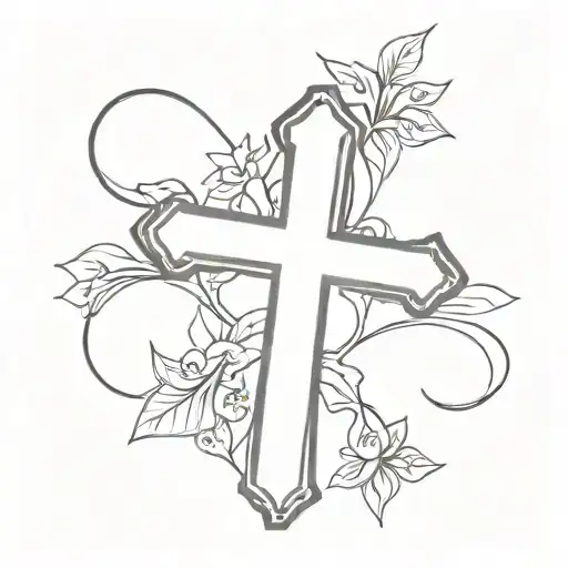 Feminine Christian Cross