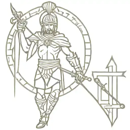 Incorporate Elements Of Ukrainian Warrior Culture With Christian Symbols